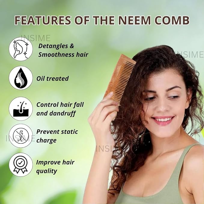 Kacchi Neem Comb  cOMBO OF 3
