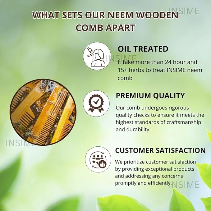 Kacchi Neem Comb  cOMBO OF 3