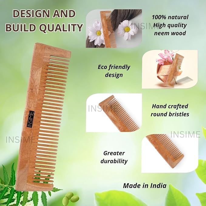 Kacchi Neem Comb  cOMBO OF 3